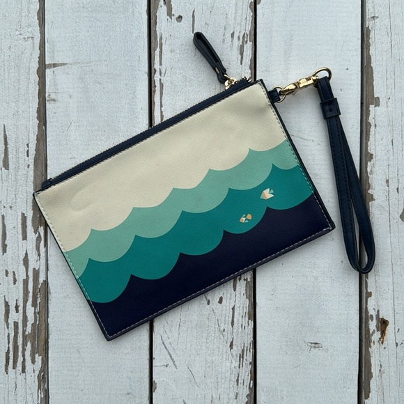 Spartina 449 Mermaizing Wristlet with Keychain Hook - Picture 2 of 6